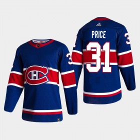 Montreal Canadiens Hockeydrakt Carey Price 31 2020-2021 Reverse Retro Authentic - Herre